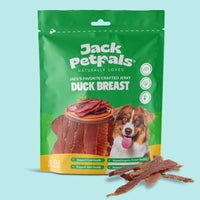 Jack PetPals Handcrafted Jerky Duck Breast Dog Treats (12oz)