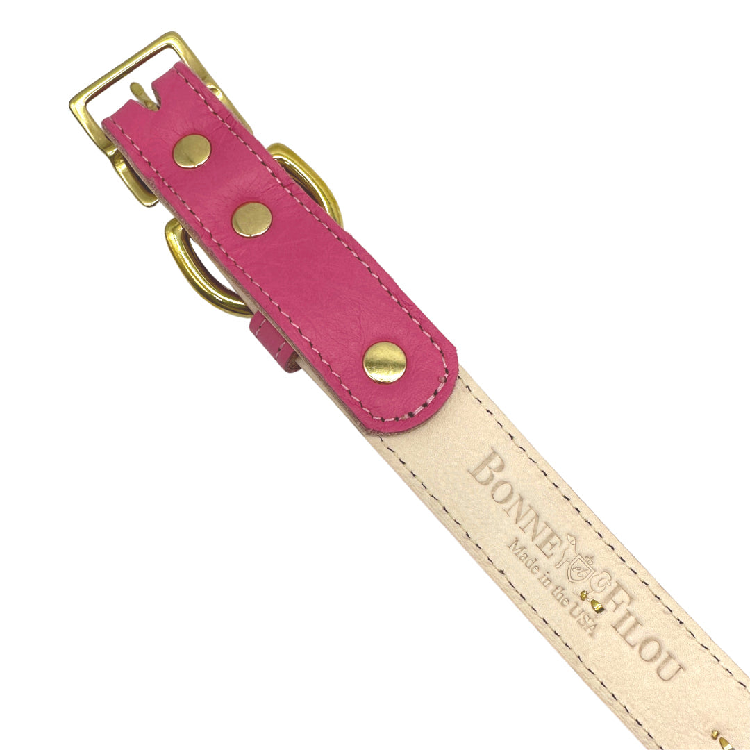 Plain Leather Dog Collar | Purrfect Pet Kingdom