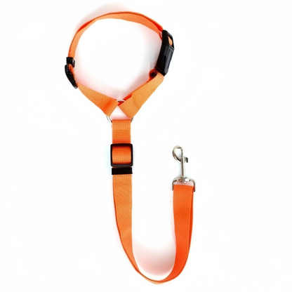 Pet Car Seat Belt 2-in-1 Adjustable Nylon Leash 🚗