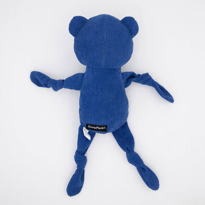 Hanukkah Corduroy Cuddlerz Blue Bear Dog Toy