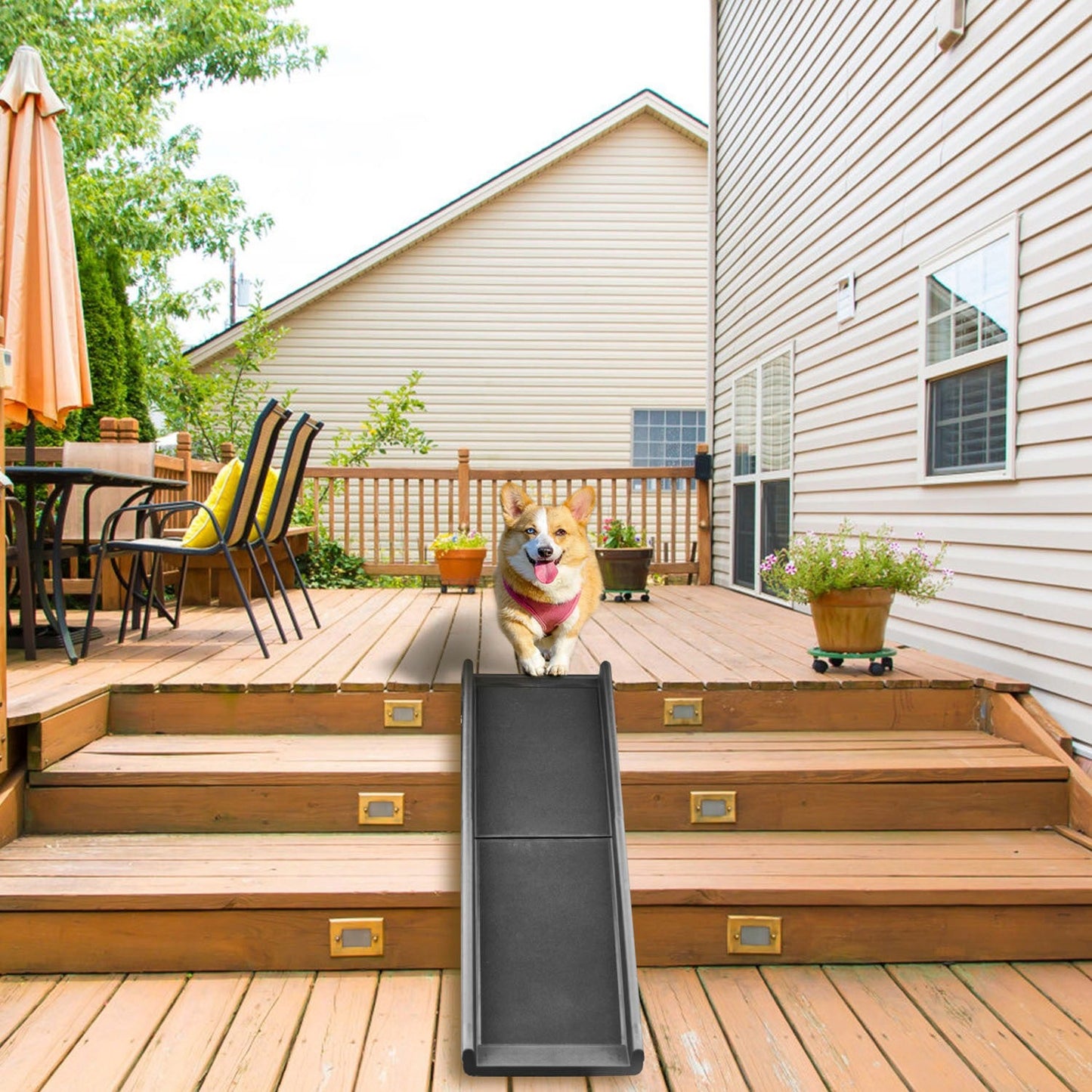 GBruno Foldable Pet Ramp Dog