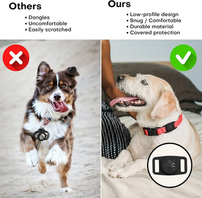 AirTag Dog Collar Holder Tracker Lightweight 📍
