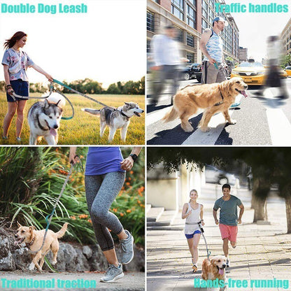 Dog Leash Hands Free Bungee Multifunctional Running 🐕
