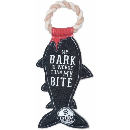 My Bite - 13" Canvas Dog Toy on Rope