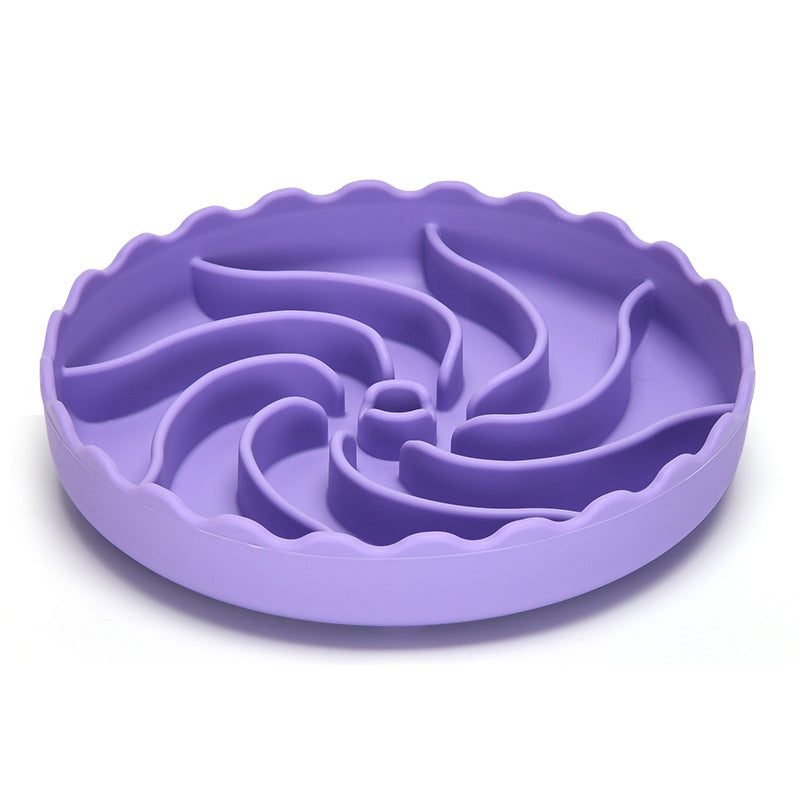 Slow Food Bowl For Dogs Food Grade Silicone Bowl For Slow