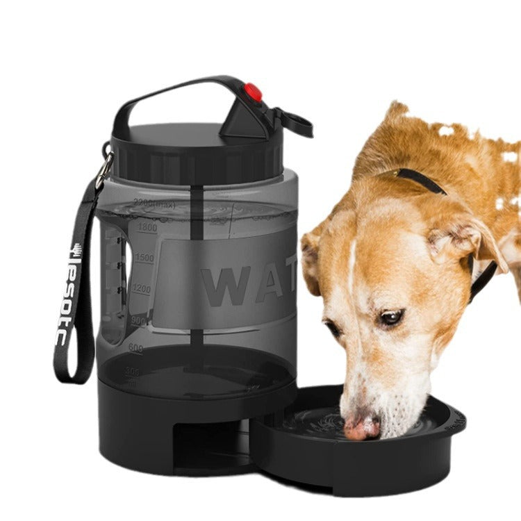 2.2L Dog Kettle Large Capacity Drinking Water Bottle Outdoor