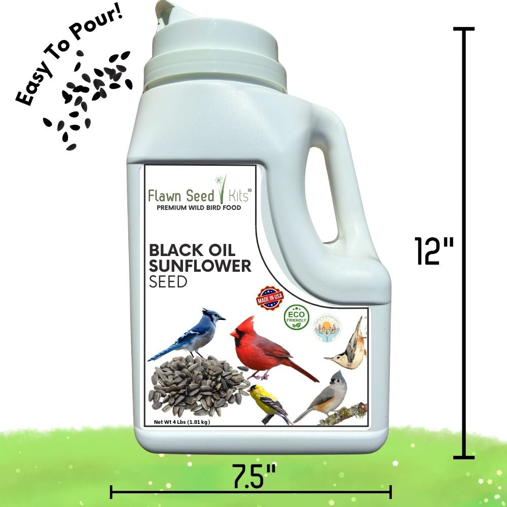 Premium Black Oil Sunflower Wild Bird Seed