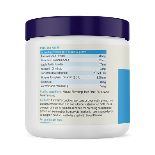 Glandex Feline Anal Gland Support Tuna Flavored Powder (4oz) - detail view