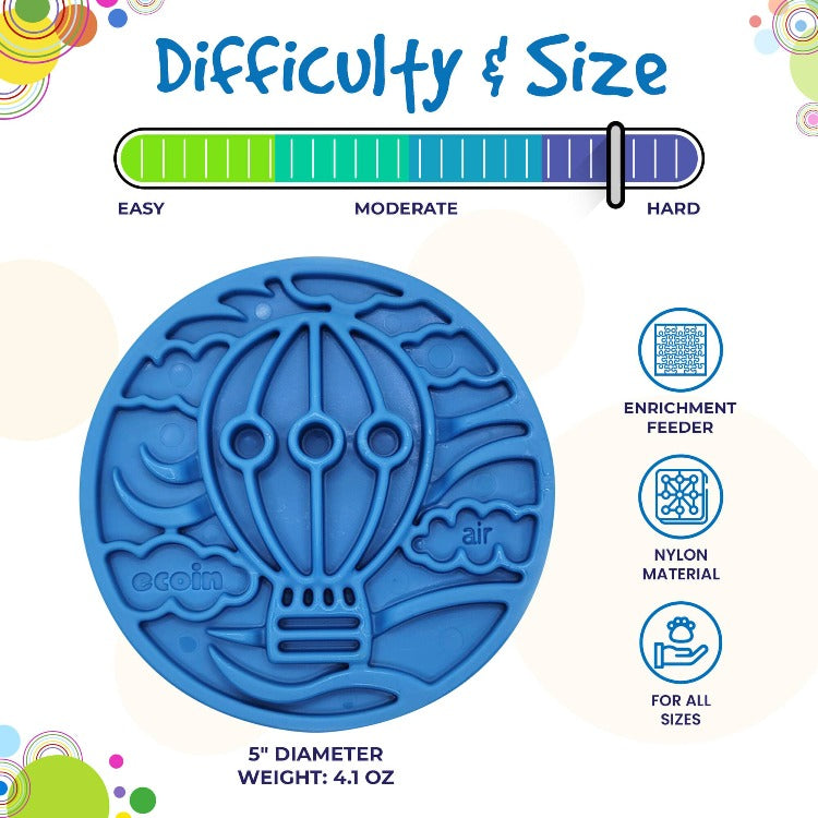 Dog Toy eCoin Lick Mat Air Nylon Boredom Buster
