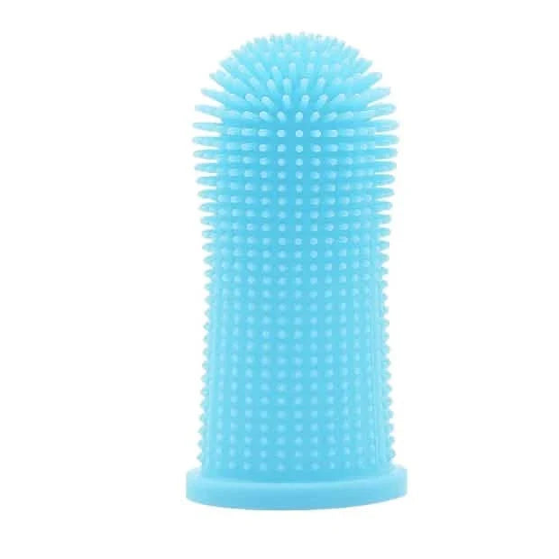 5-Pieces: Super Soft Pet Finger Toothbrush Teeth Cleaning