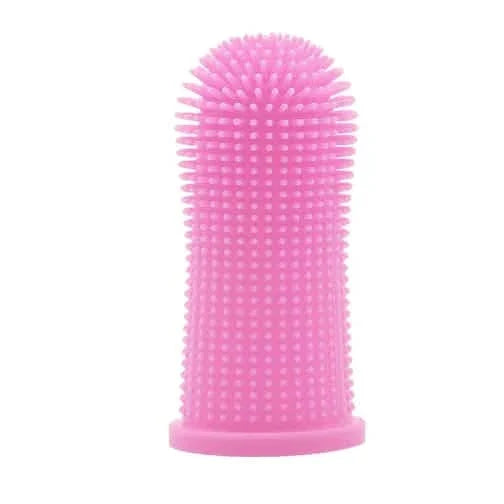5-Pieces: Super Soft Pet Finger Toothbrush Teeth Cleaning