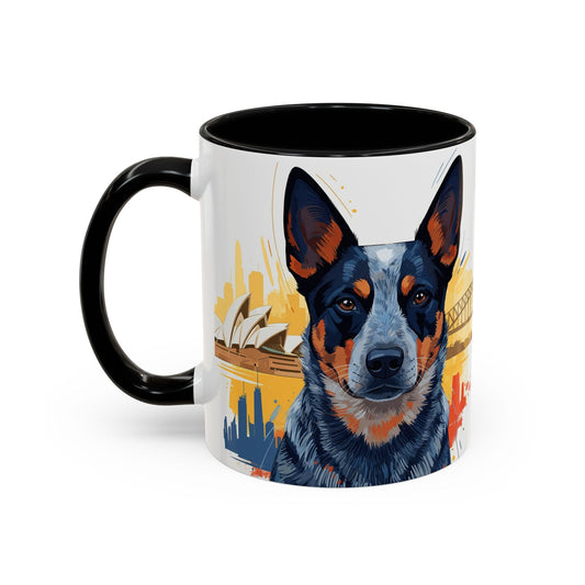 Australian Cattle Dog Accent Coffee Mug - Perfect Gift for Dog Lovers