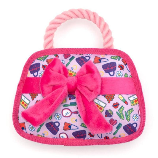 Fashionista Handbag Dog Toy - 2 Sizes
