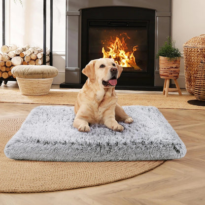 Dog Bed Gray Large Furry Friend Comfortable 🛏️
