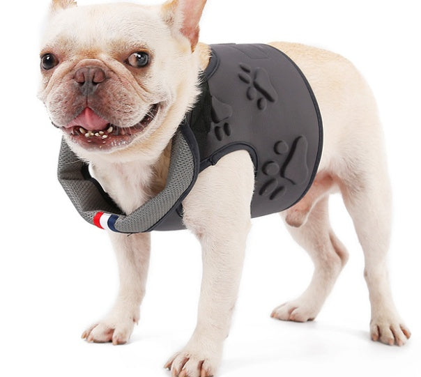 Dog vest type hauling rope