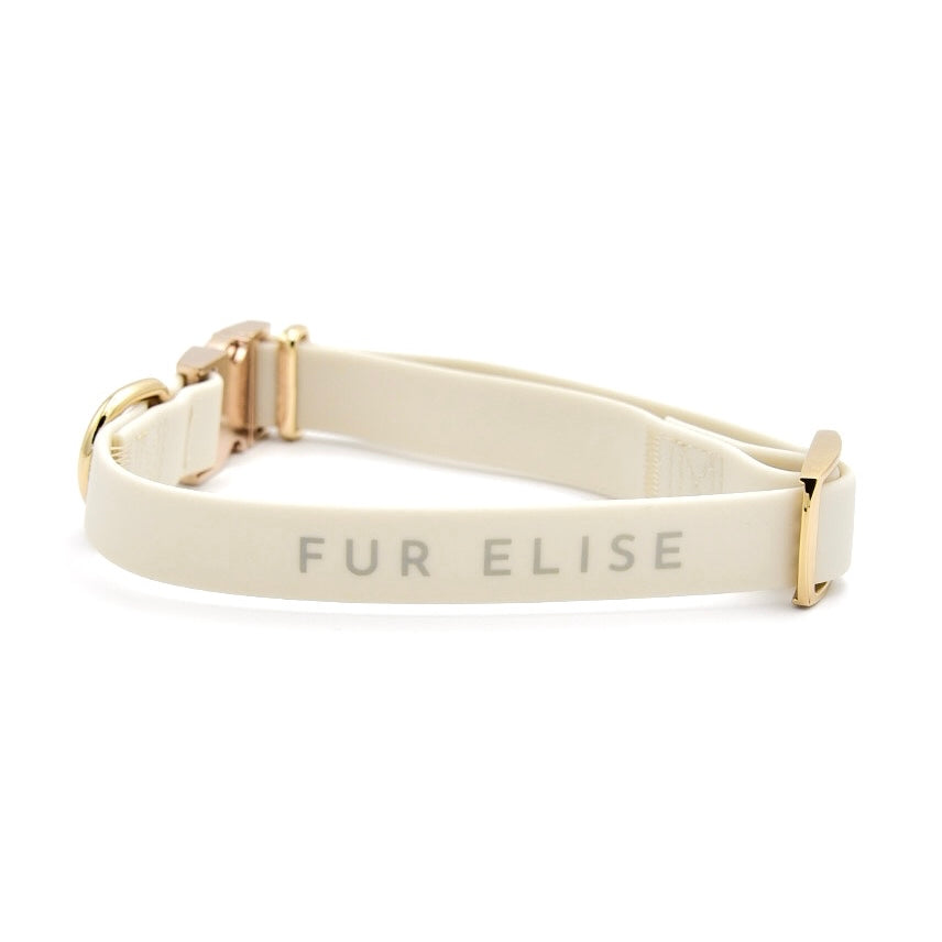 Elise Collar - Bone - Pet Collars - Elise Galleria