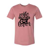 Wife Mother Cat Lover T-Shirt