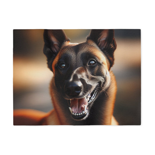 Belgian Shepherd Dog Malinois Sweatshirt Blanket