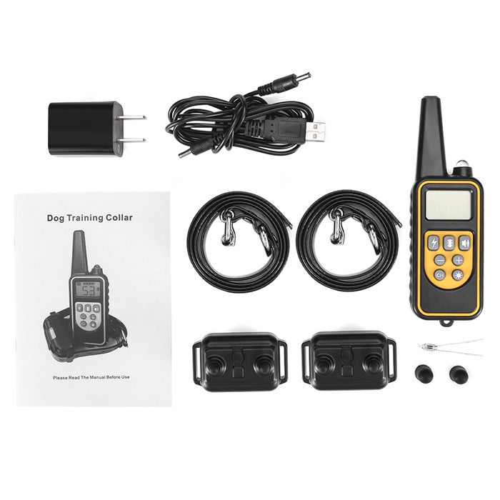 Dog Collars 800m Electric Dog Training Collar Anti barking D