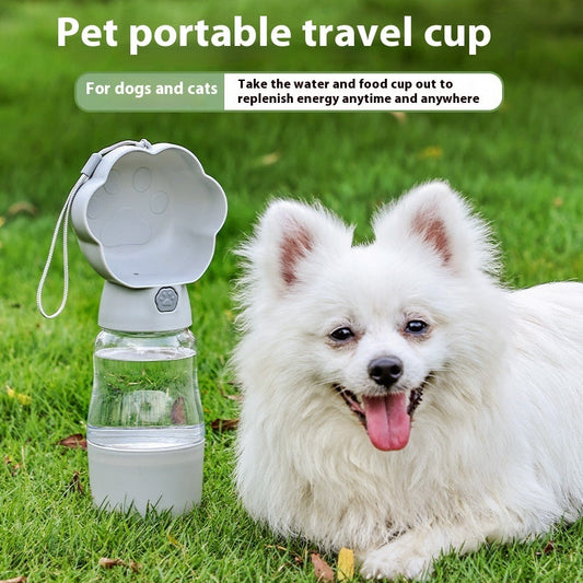 Dog Outing Water Cup Portable Convenient