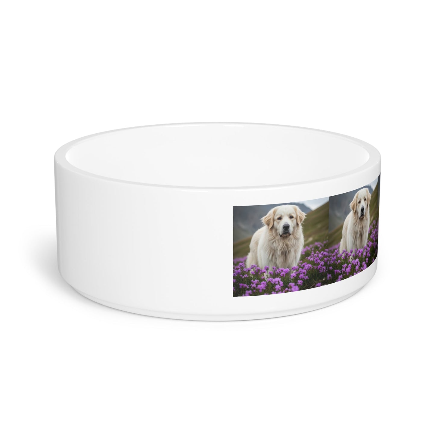 Pyrenean Mountain Dog Pet Bowl
