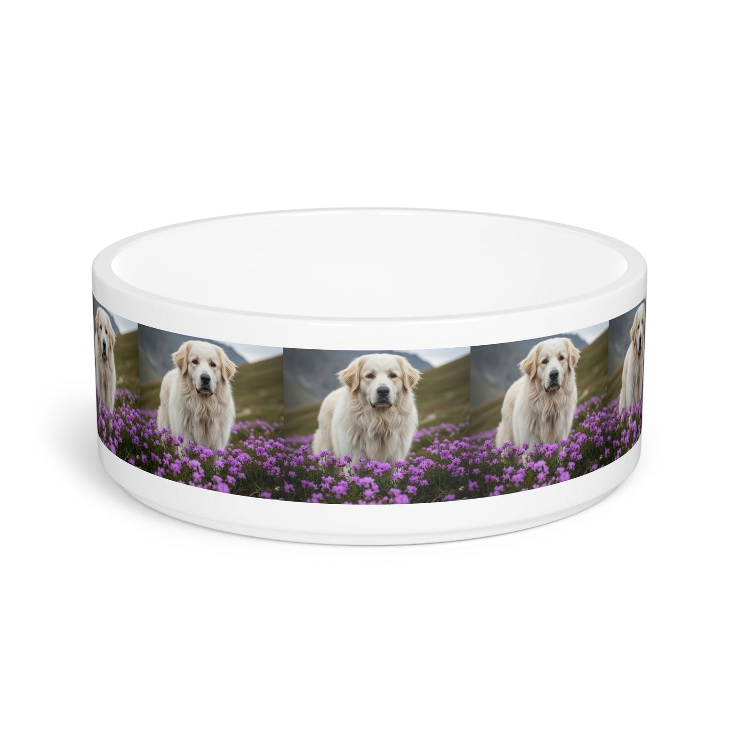 Pyrenean Mountain Dog Pet Bowl