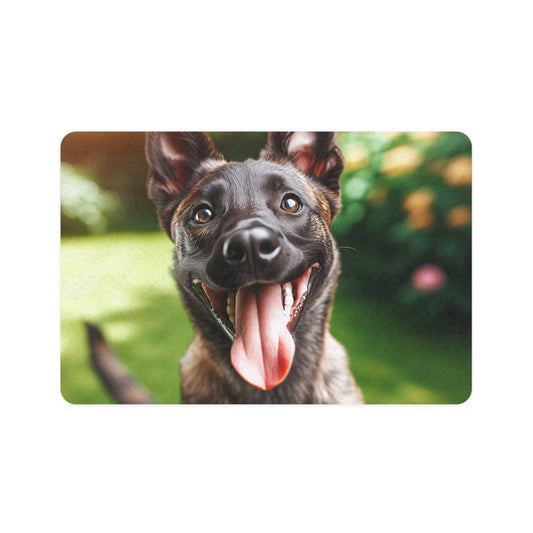 Pet Food Mat (12x18) - Dutch Shepherd Dog
