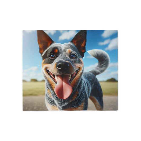 Australian Stumpy Tail Cattle Dog Sweatshirt Blanket