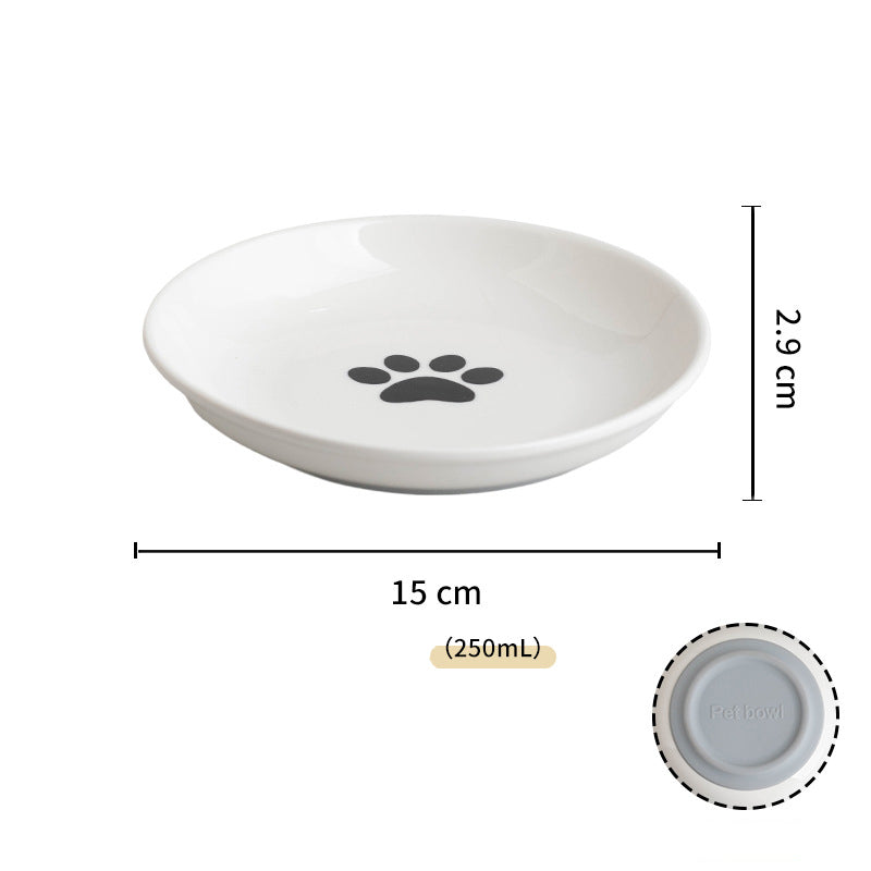 Ceramic Cat Food Bowls Whisker Friendly Cat Bowls With Nonsl