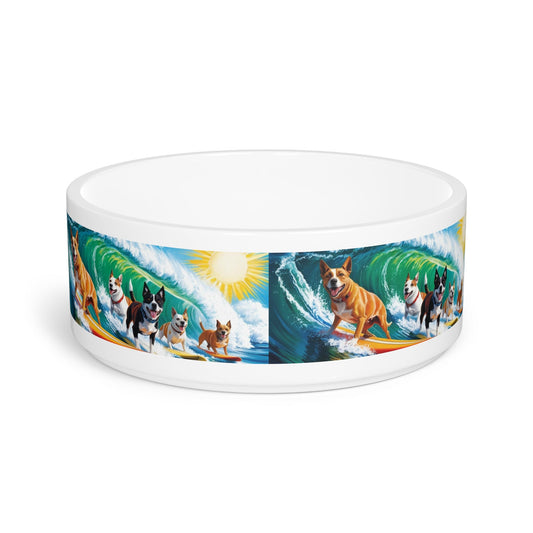 Surf Dogs Pet Bowl