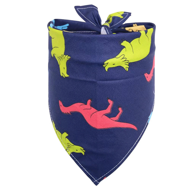Pet Accessories Summer Pet Drool Towel Fruit Style Pet Scarf Pure Cotton Dog Triangle Scarf - Purrfect Pet Kingdom