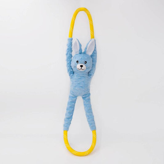 Easter RopeTugz Blue Bunny Dog Toy