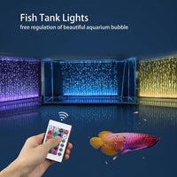 Fish Tank Light with Air Bubble Hole