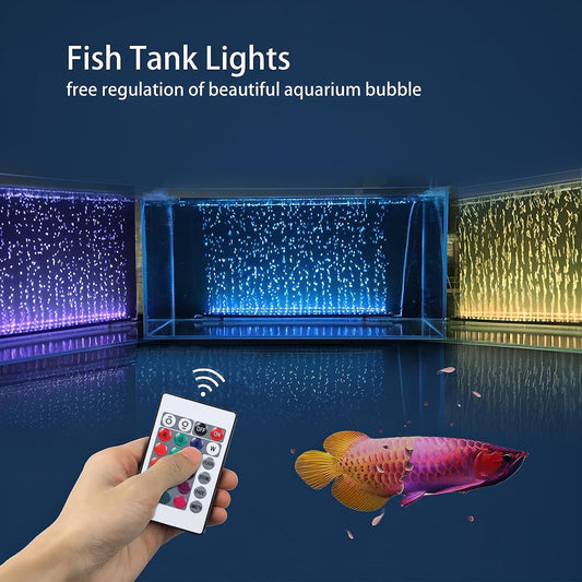 Fish Tank Light with Air Bubble Hole