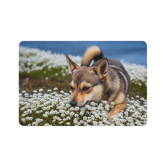 Pet Food Mat (12x18) - Norwegian Lundehund