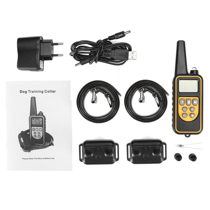 Dog Collars 800m Electric Dog Training Collar Anti barking D