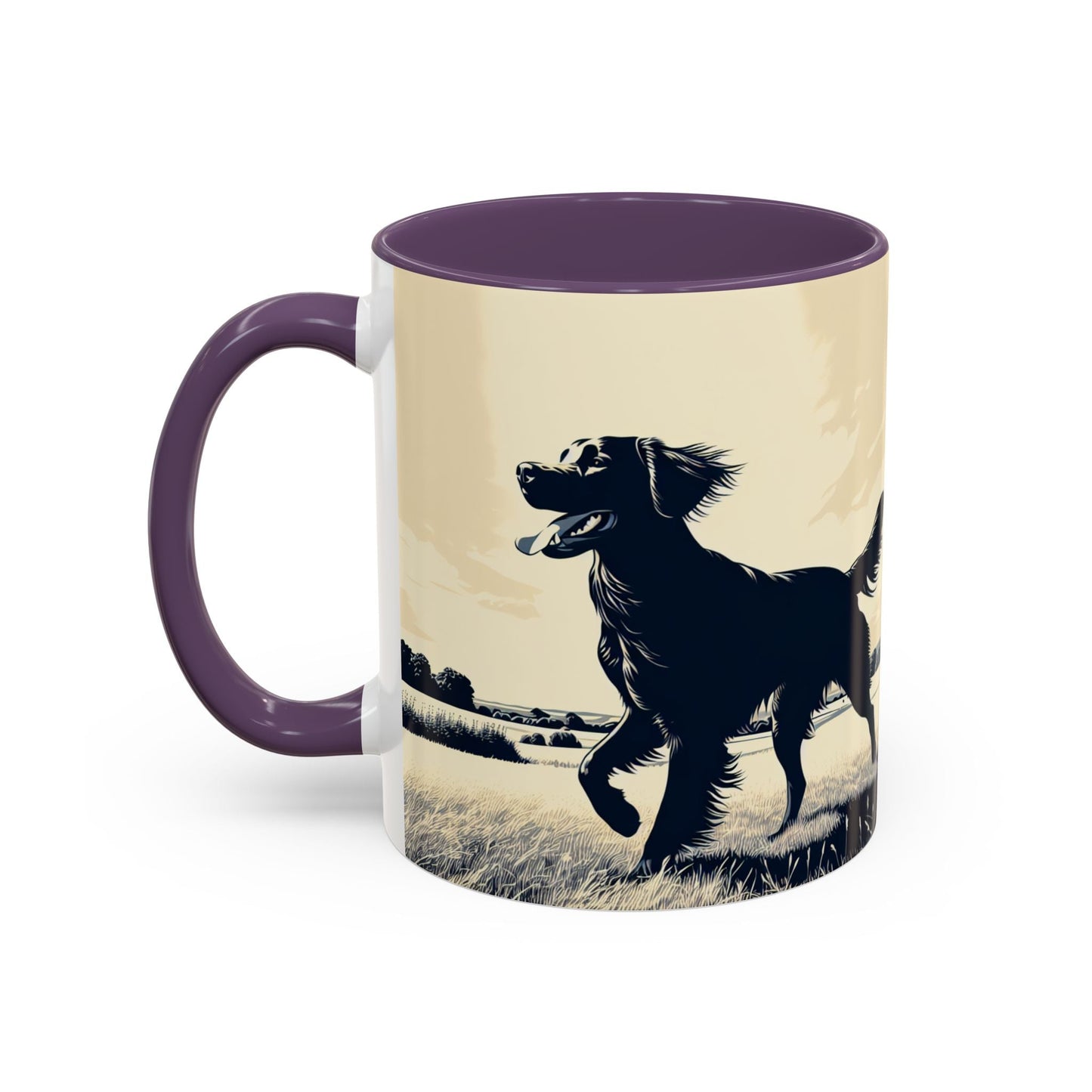 Flat Coated Retriever Accent Coffee Mug - Perfect Gift for