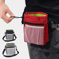 Pet Dog Puppy Training Treat Snack Pet Feed Pocket Pouch Multifunctional Pouch Food Crossbody Bag Pocket Dogwalking Waist Bag