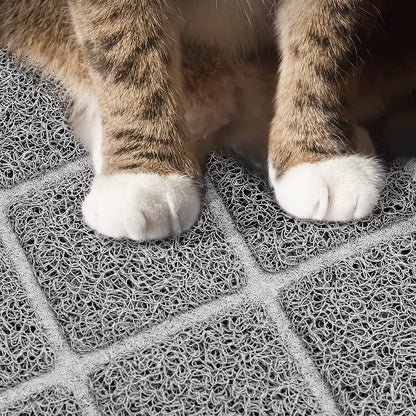 Cat Litter Mat Waterproof Non-Slip Traps Litter 🐱