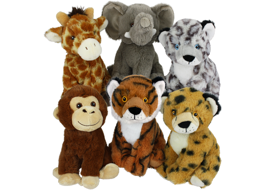 Multipet Eco Safari Animal Assortment Assorted Animals 8 Dog - main product image