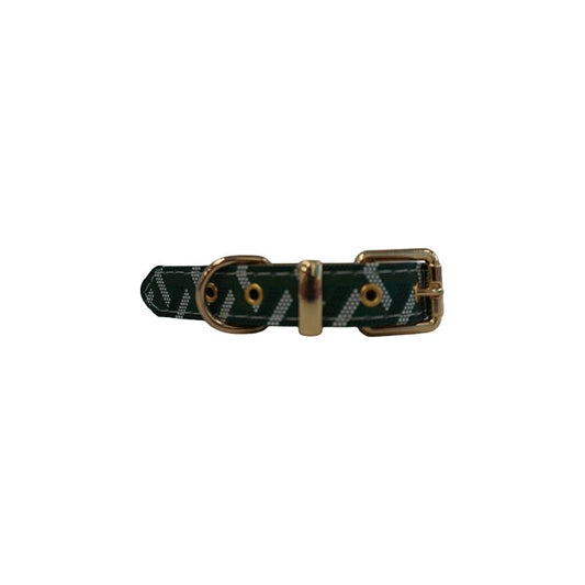 Morel Green Luxury Pet Collar