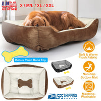 Pet Dog Bed Soft Warm Fleece Puppy Cat Bed Dog Cozy Nest