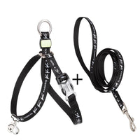 Cat Bell Chest Strap Traction Rope Set