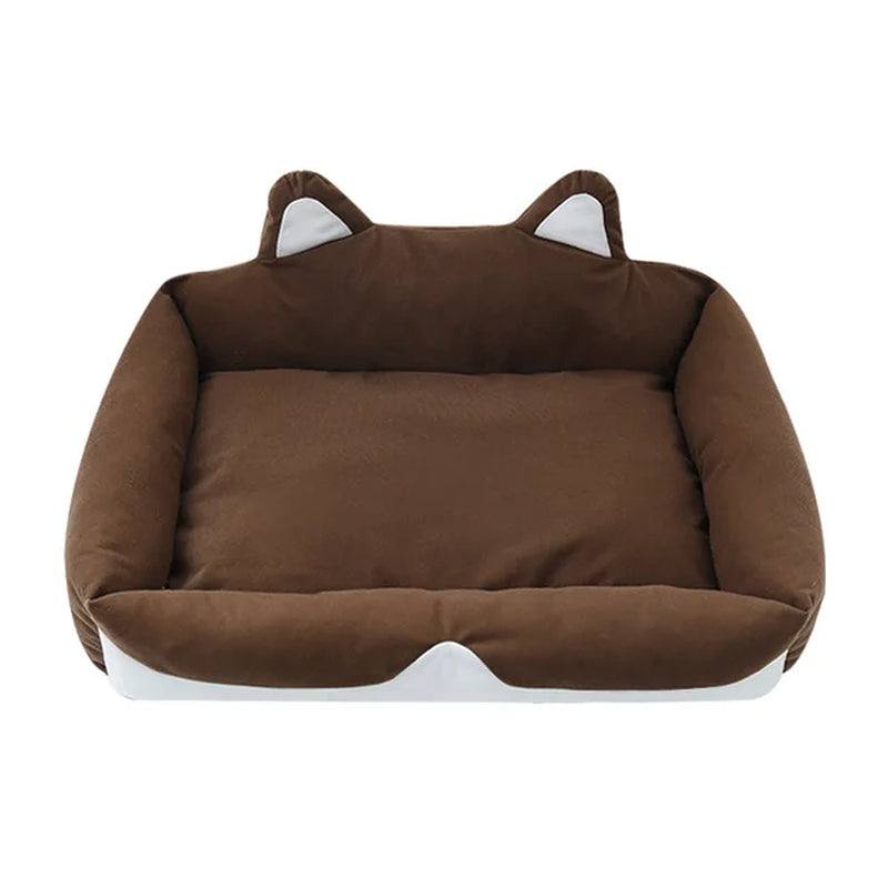Super Soft Dog Bed Plush Cushion Cats Dogs 🛏️