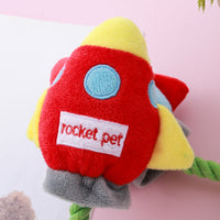 Pet cotton rope toy dog resistant to biting and grinding