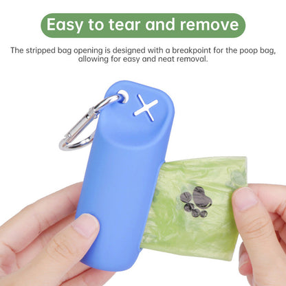 Premium Silicone Dog Poop Bag Dispenser for Easy Daily Walks