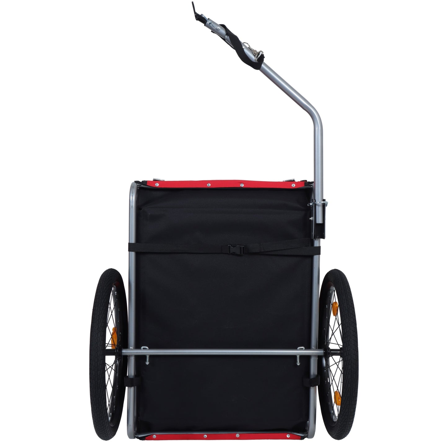 Large Folding Bike Trailer for Dogs ? 66LB Capacity All-Terr