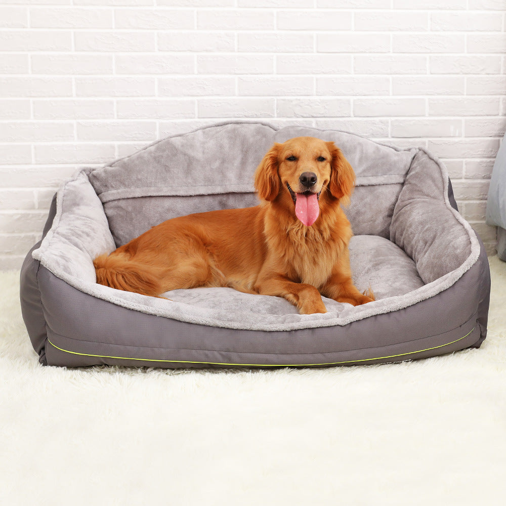 Orthopedic Dog Sofa Bed - Washable Memory Foam Pet Couch