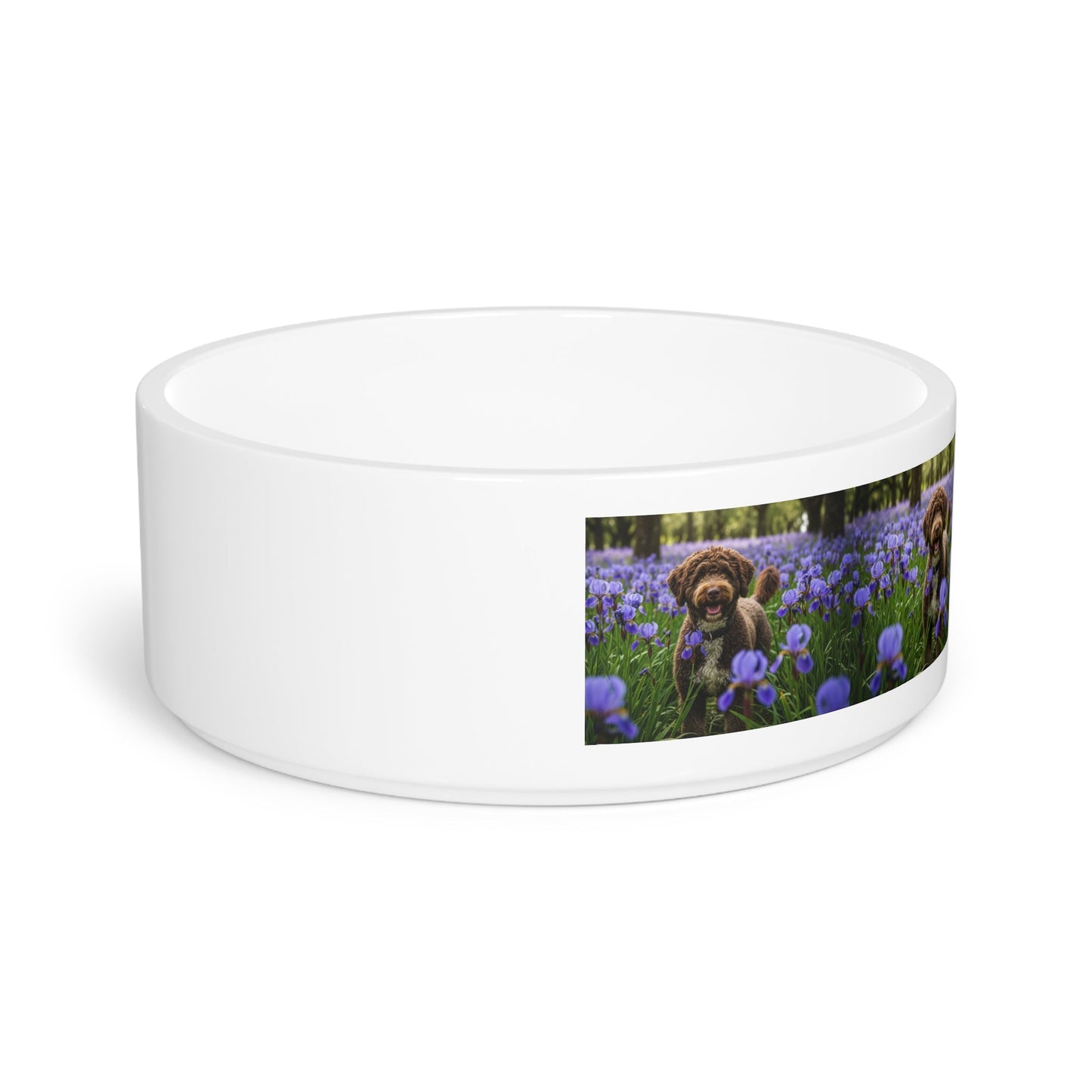 Portuguese Water Dog Pet Bowl