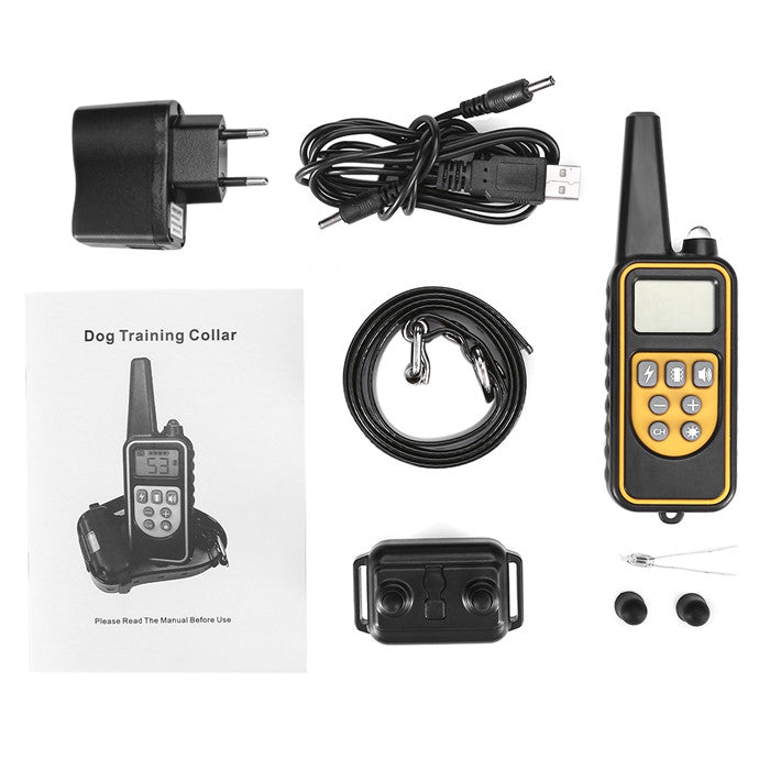 Dog Collars 800m Electric Dog Training Collar Anti barking D